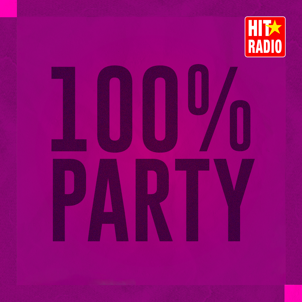 Logo Hit Radio 100% Party